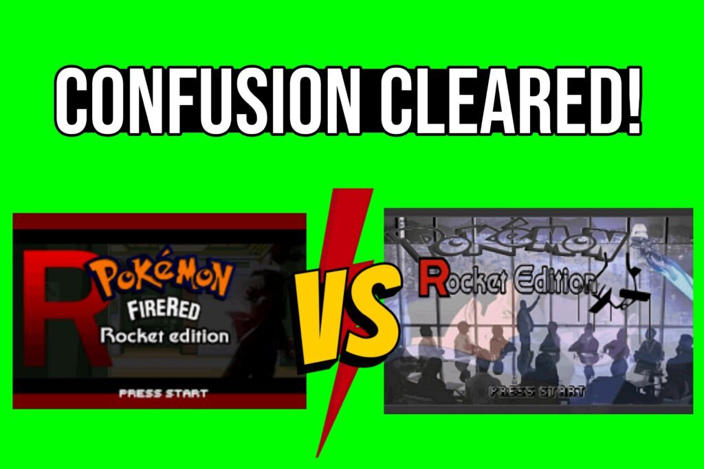 Pokemon FireRed Rocket Edition vs Pokemon Team Rocket Edition Key Differences Explained