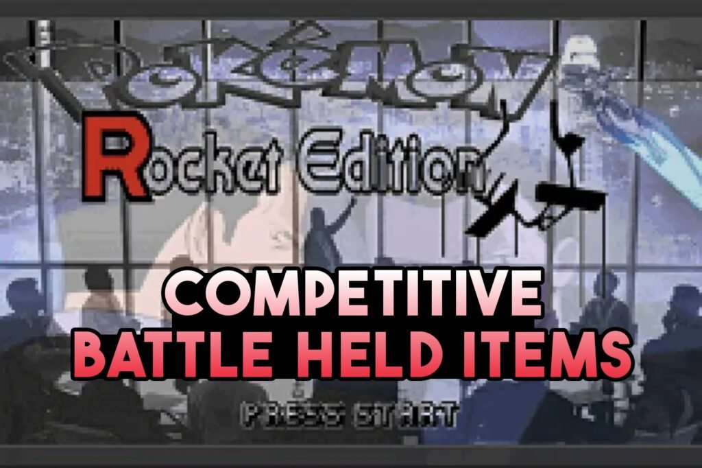 Pokemon Team Rocket Edition Competitive Battle Held Items