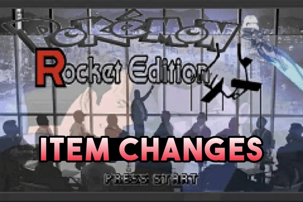 Pokemon Team Rocket Edition Item Changes